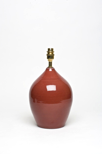 (4) height 10", Copper red glaze, &pound; 75
